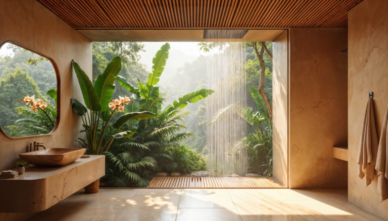 Designing and Planning a Tropical Style Bathroom